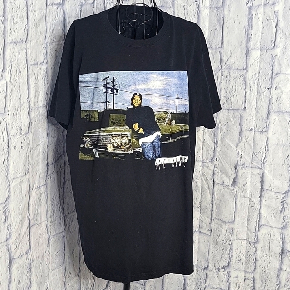 ICE CUBE Black Rap‎ Music Graphic T Shirt XL